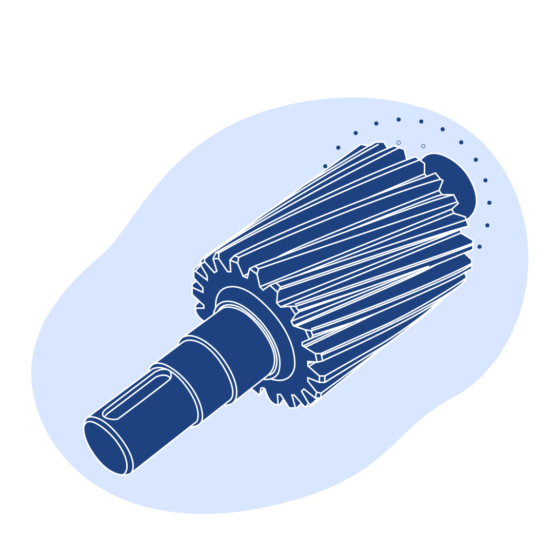 Валы шестерни