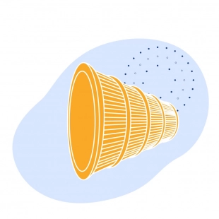 Коническое щелевое сито 1000x4000 мм AISI 316