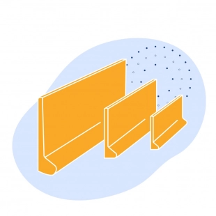 Полособульб симметричный 160х50х8 мм ГОСТ 9235-76