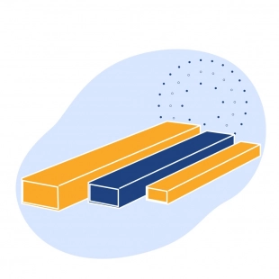 Профиль стальной прямоугольный сварной 230х100х8 мм ст20 ГОСТ 25577-83