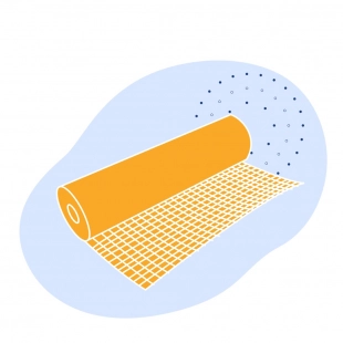 Стальная штукатурная сетка 1х0.4 мм Ст20 ГОСТ 3826-82
