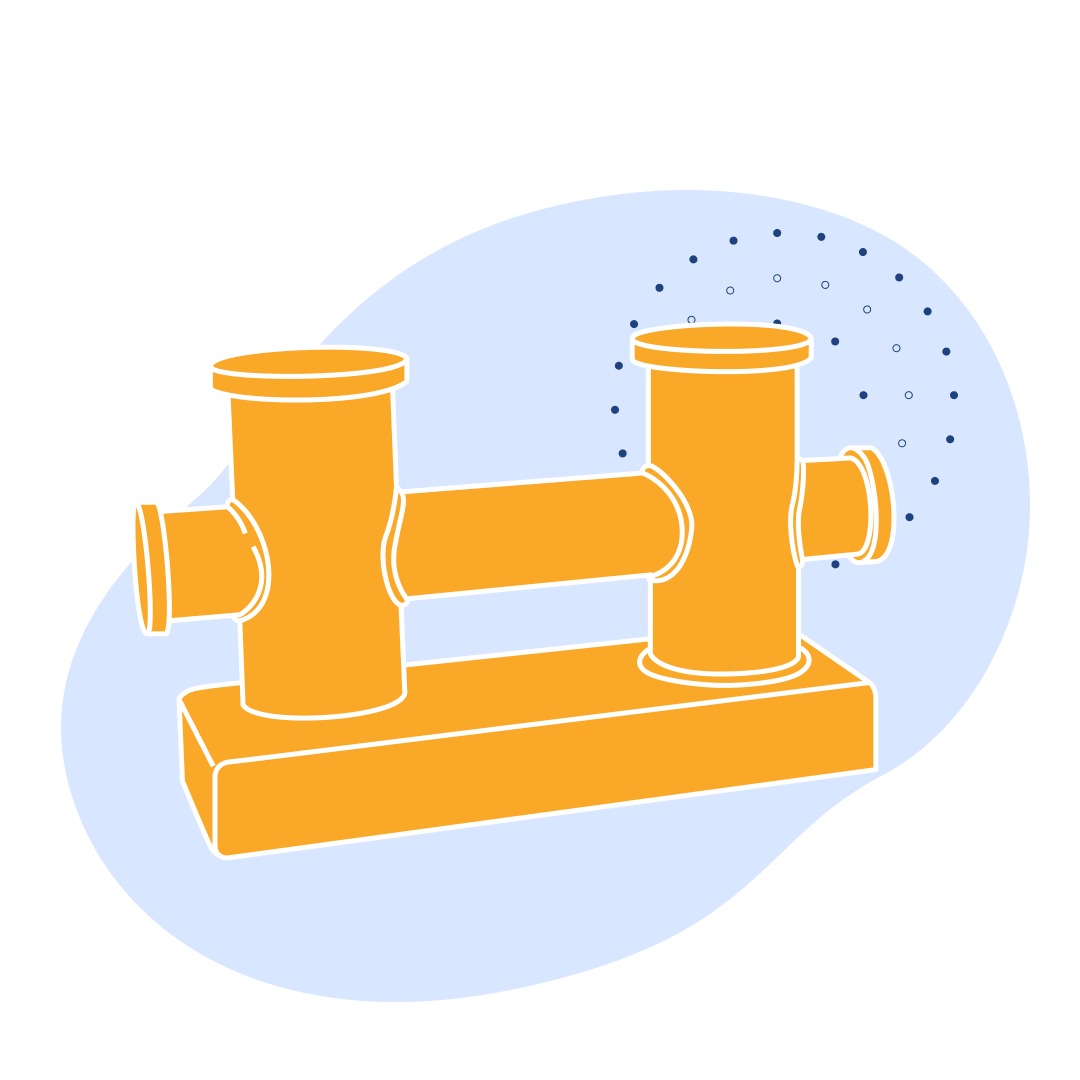 Кнехт крестовой литой 140 мм ГОСТ 11265-73