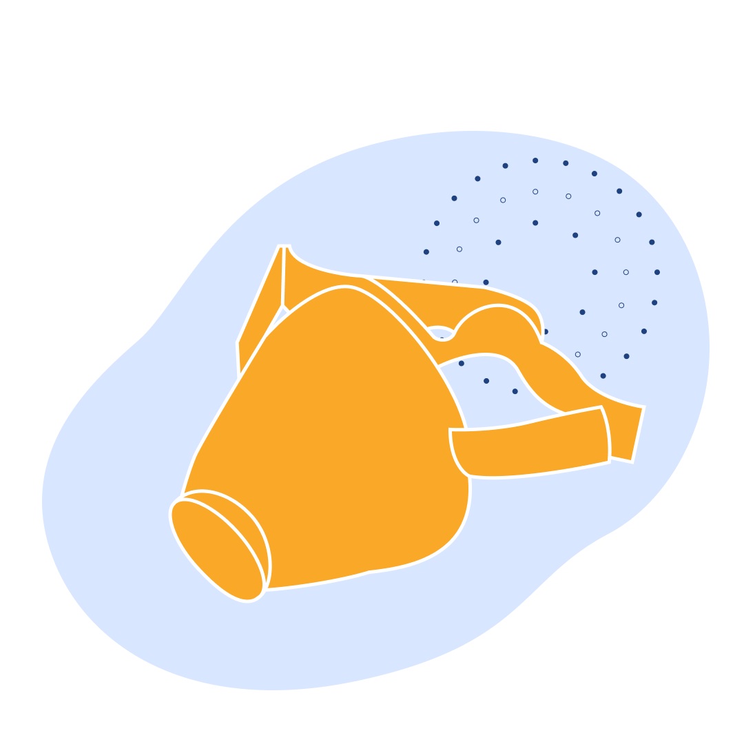 Полумаска Бриз-3201 со сменным фильтром K1P1 R D 0.31 кг