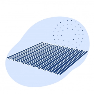 Профнастил для кровли Н20-0.65-1100 12 м RAL 6005