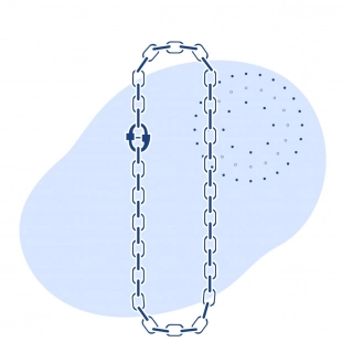 Строп цепной УСЦ 1 м 10.6 т