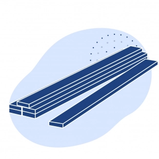Золотая полоса 1.6 мм Зл 99.9 ГОСТ 7221-2014